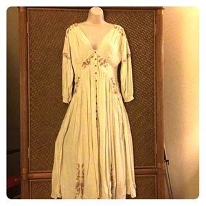 Free people maxi; never worn